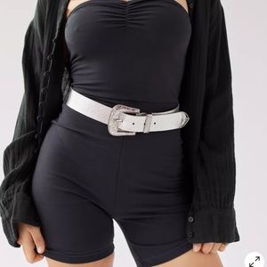 Urban Outfitters White Belt